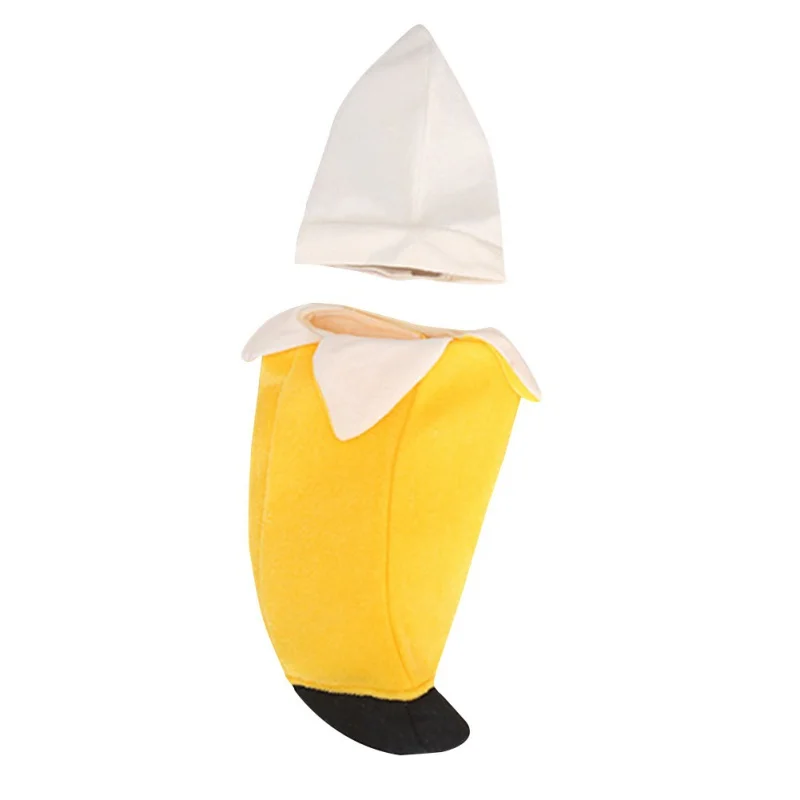 Праздничная одежда для домашних животных банановая туника забавная тема