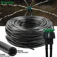 kesla 5m 50m watering hose 47 mm garden pipe tubing w 1234 integrated connector for irrigation systems kit greenhouses