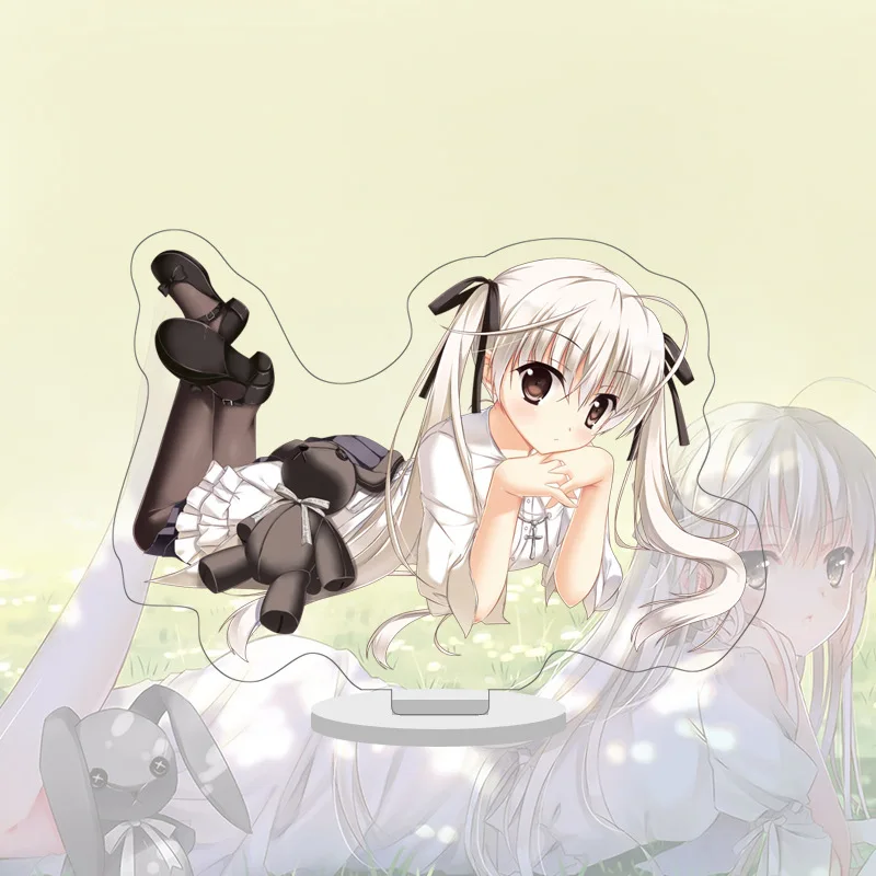 Yosuga no Sora Дисплей Подставка пластина Аниме игра мультфильм фигурка Касугано Haruka