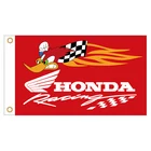 Yehoy подвесной флаг 90*150 см гоночный автомобиль, мотоцикл HONDA для украшения