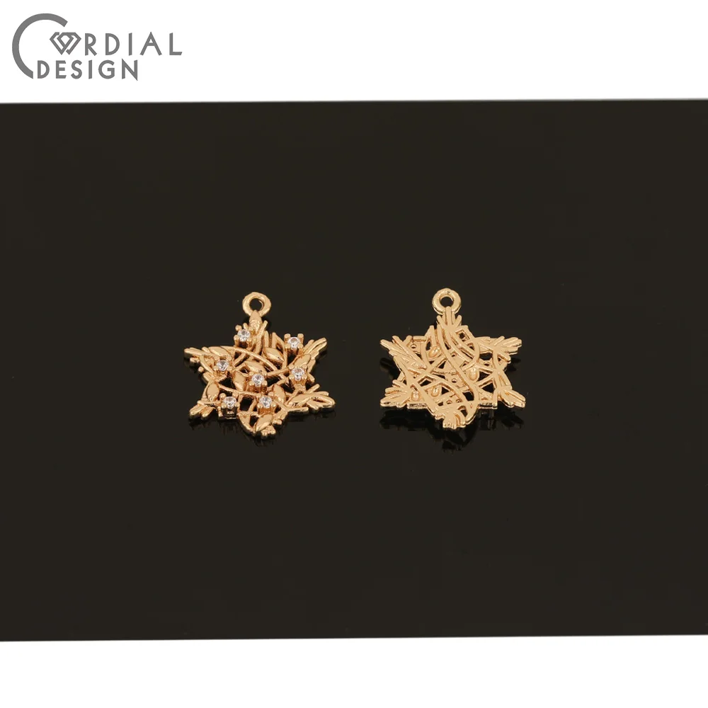 

Cordial Design 50Pcs 16*20MM Jewelry Accessories/Charms/DIY Earrings Making/Hand Made/CZ Pendant/Jewelry Findings & Components