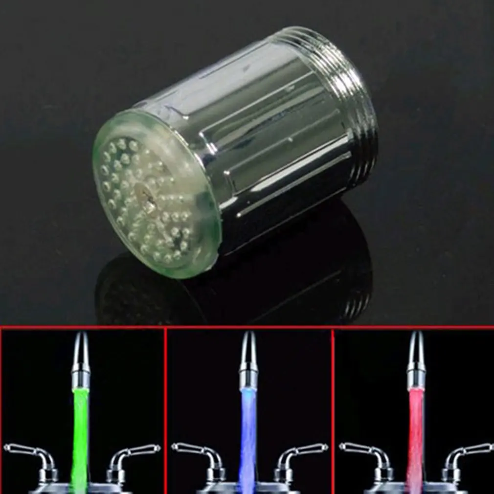 Fantsatic LED Light Water Faucet 7 Colors Changing Glow Shower Stream Tap | Обустройство дома