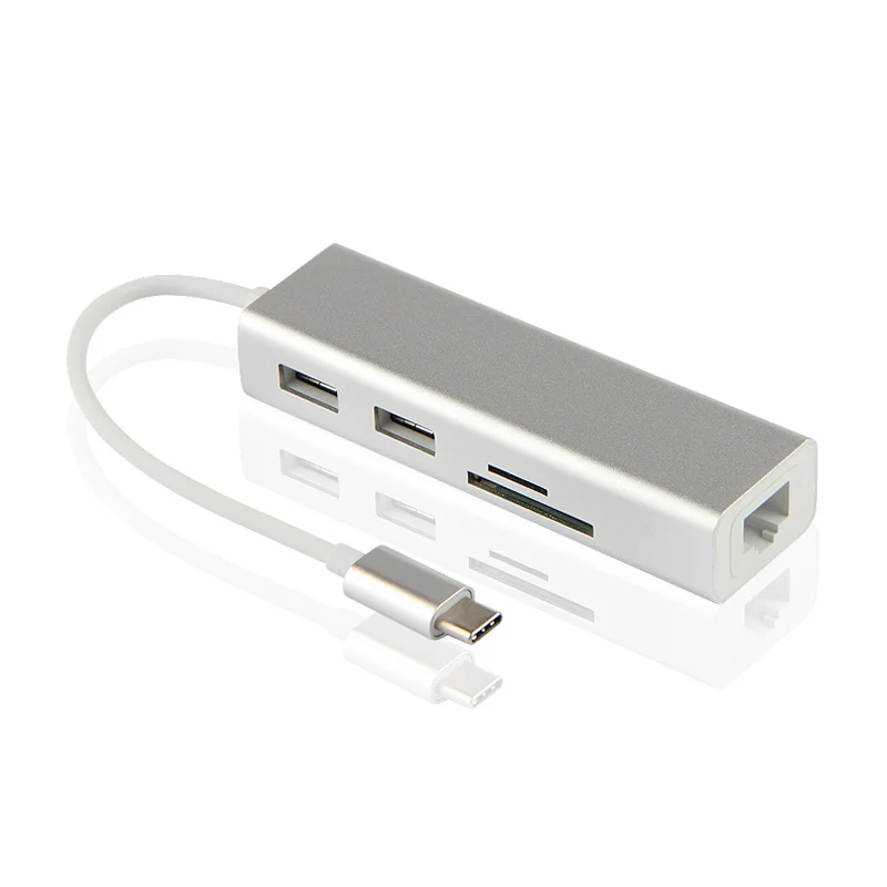 Адаптер AJIUYU USB Type C для MacBook Pro Air 2018|USB-хабы| |