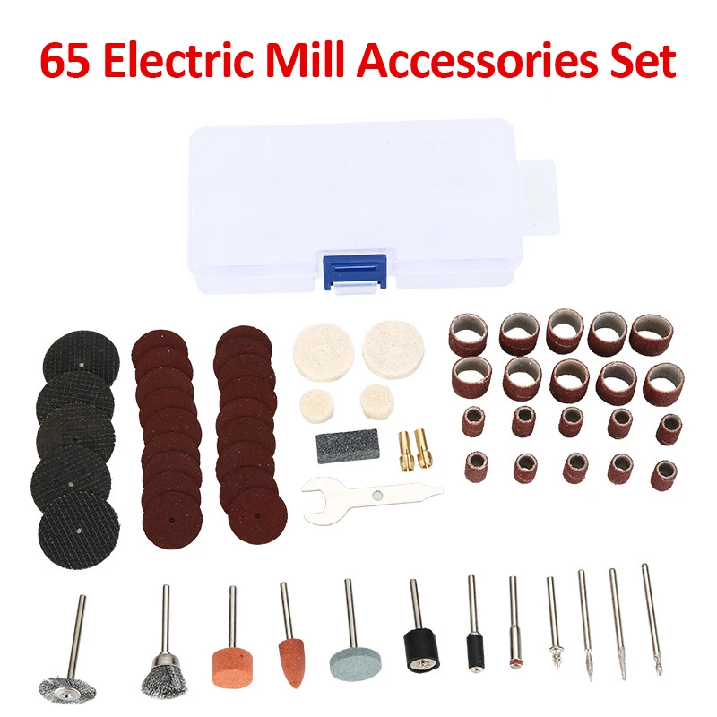 Набор для электрической шлифовальной машинки 90/65 шт. аксессуары гравировки и