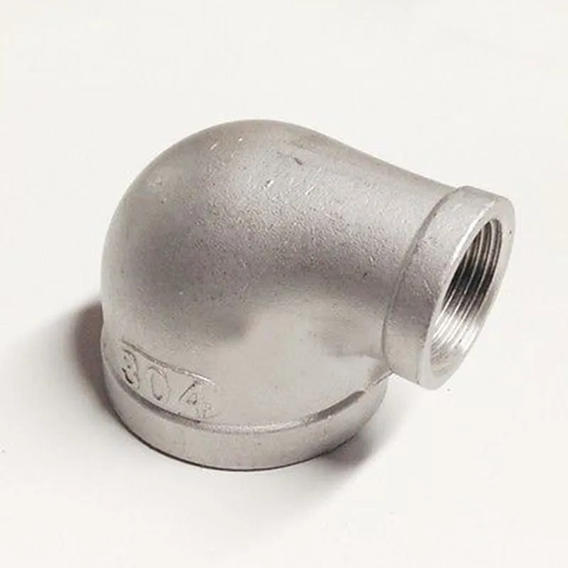 2 &quotBS до 1/2&quot BSP Женский 304 нержавеющая сталь редукционный локоть соединитель