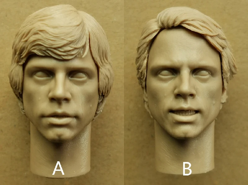 1/6 две версии модели головы люка без краски лепки для 12 дюймовых фигурок