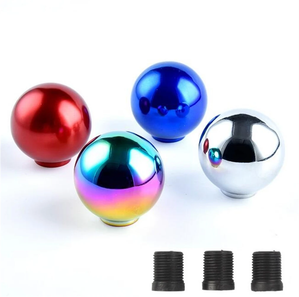 

5 цветов, 5 скоростей, автомобильная алюминиевая фотовспышка, ручная головка переключения передач, Рычажная головка, подходит для Honda, Toyota, Nissan