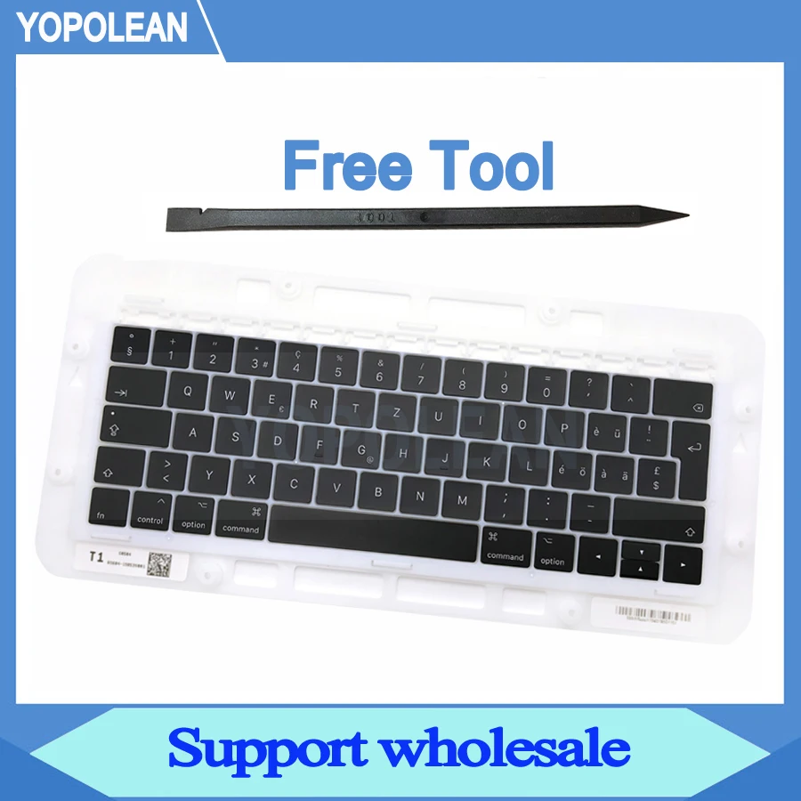 QWERTZ швейцарская клавиатура колпачки клавиш для Macbook Pro Retina 13 &quot15&quot A1706 A1707 2016