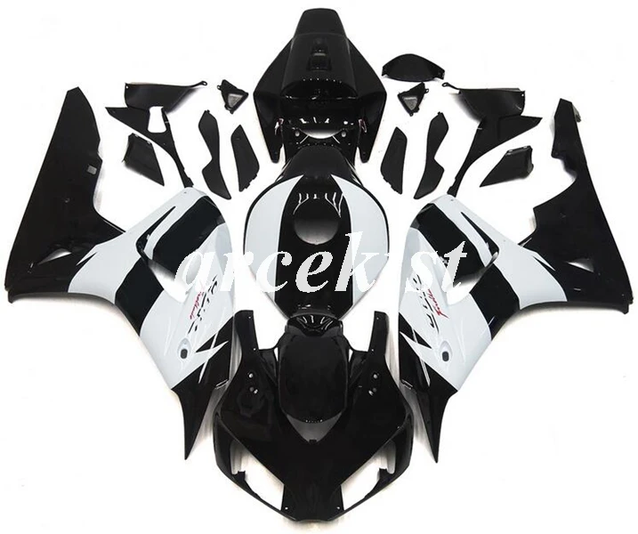 

Injection Mold New ABS Whole Fairings kit Fit for HONDA CBR1000RR 2006 2007 06 07 Bodywork set black white