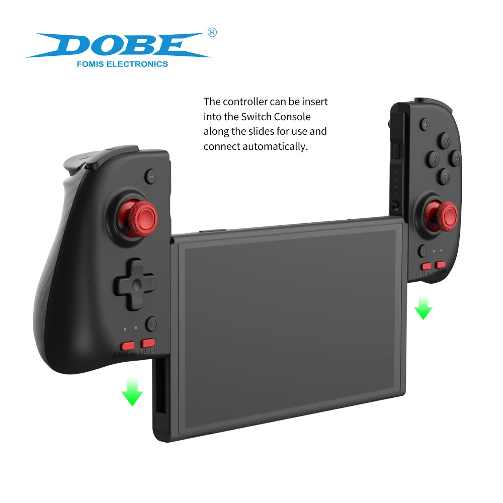 

DOBE TNS-1120 For Nintendo Switch OLED Gamepad Controller Handheld Grip Left&Right Split Handle console for NS OLED Joypad