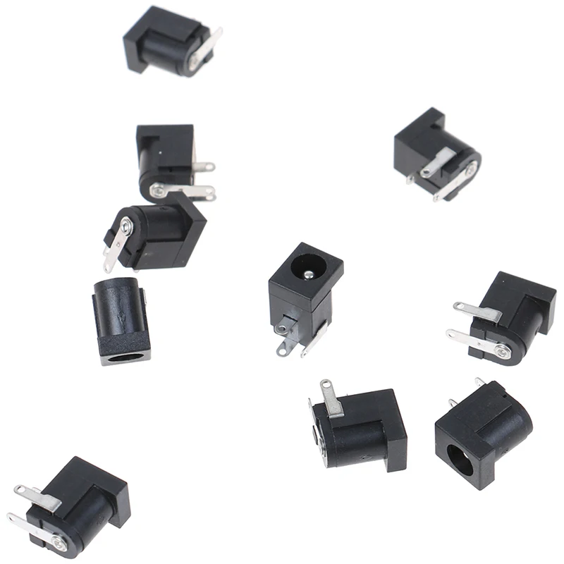 10 шт. DC-005 печатного монтажа 5. x2.5 мм Женский DC Мощность разъем DC005 | Обустройство
