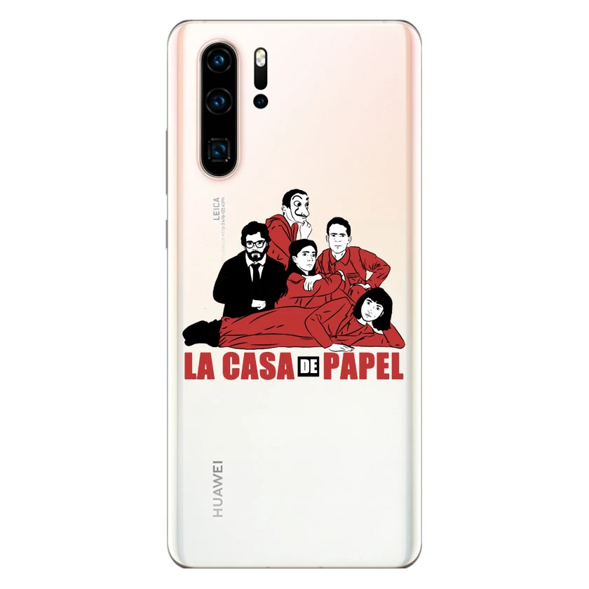 La Каса де papel Tokio испанский ТВ Мягкий ТПУ силиконовый чехол для телефона для huawei Mate20 Mate10 P30 P20 P10 P9 P8 Lite Pro