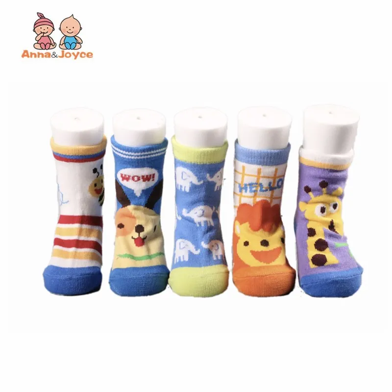 Носки для маленьких девочек и мальчиков 12 цветов оптовая продажа Нескользящие