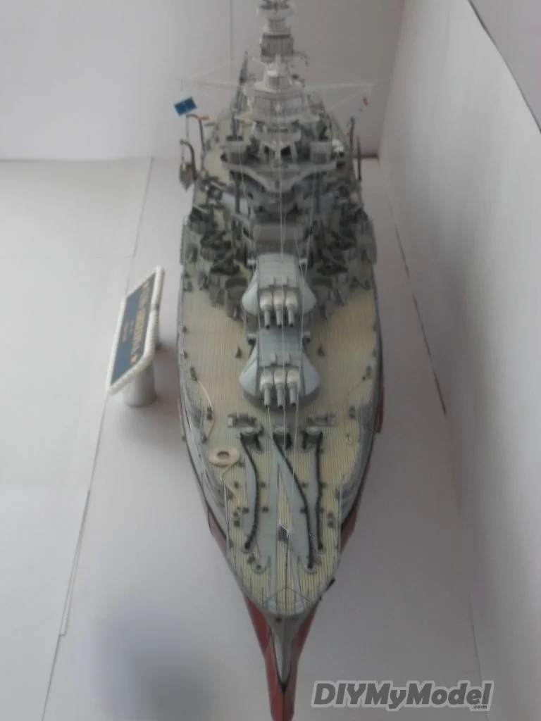 DIYMyModeI USS Arizona DIY artesan&iacute;a de papel modelo Kit de HandmadeToy rompecabezas regalo pel&iacute;cula prop-2