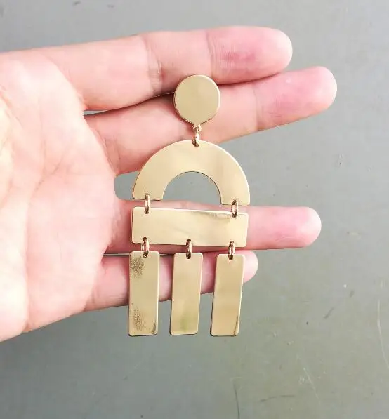 Женские серьги гвоздики с кисточками в стиле панк|Серьги-гвоздики| |