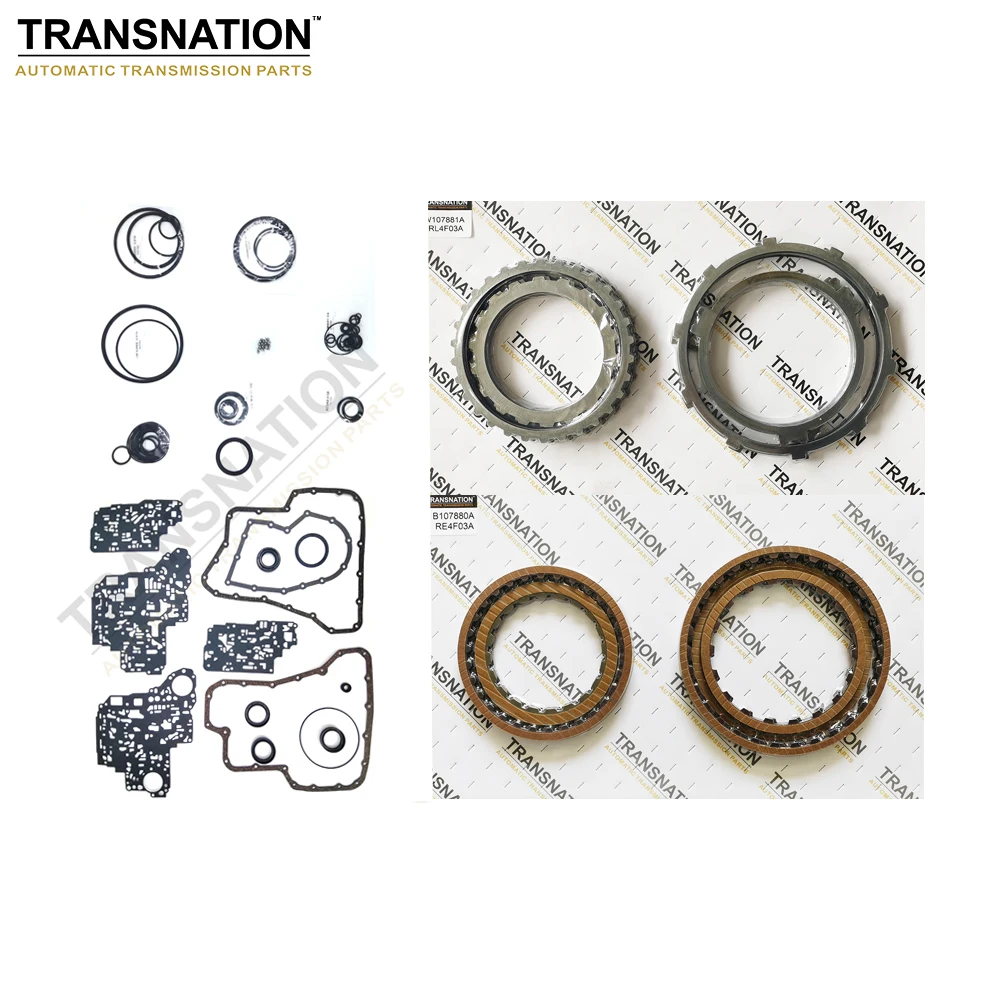 

RE4F03A RL4F03A Auto Transmission Master Rebuild Kit Overhaul Fit For Nissan Bluebird 1990-1995 Car Accessories Transnation