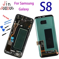 high quality original for samsung galaxy s8 g950 g950f lcd display screen touch digitizer assembly for samsung g950 g950f