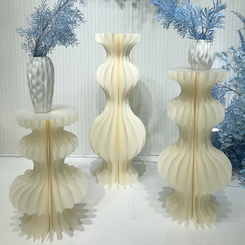 

3 шт., декоративные геометрические полки для цветов, для свадебной арки