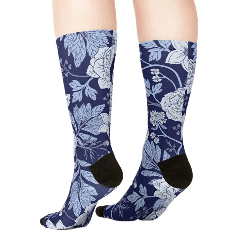 

2021 Women's socks kawaii Black cat Bicycle Printed Socks Woman harajuku Happy Funny Novelty cute girl gift Socks for women