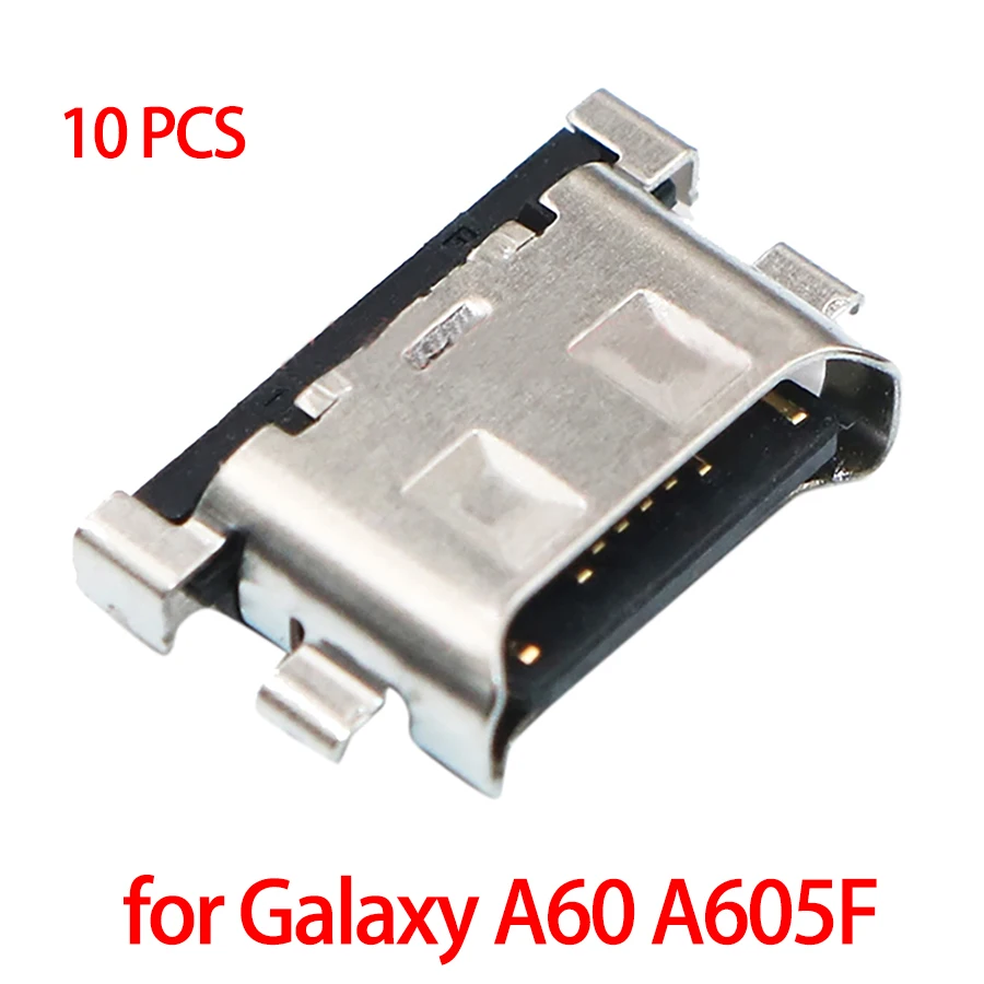 

10 PCS Charging Port Connector for Samsung Galaxy A20 A205F/A30 A305F/ A40 A405F/ A50 A505F/A60 A605F