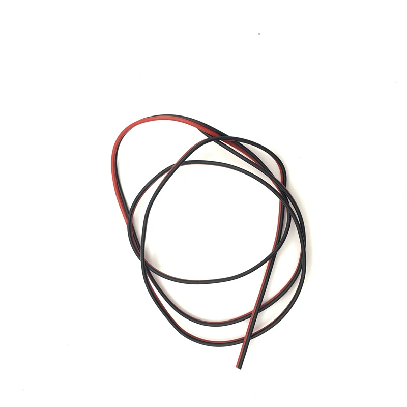 2 контактный Электрический провод UL2468 медный из луженой меди красный черный