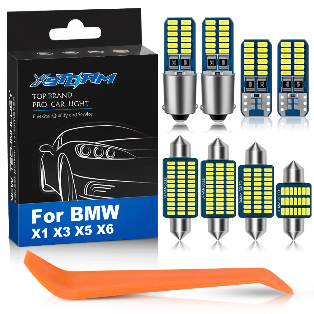 XSTORM для BMW X1 E84 X3 E83 X5 E53 E70 X6 E71 Автомобильная CAN шина без ошибок Светодиодная лампа