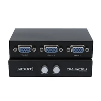 top 1920x1440 vga switch 2 in 1 out 2 port sharing switch switcher splitter box for computer keyboard mouse monitor adapter