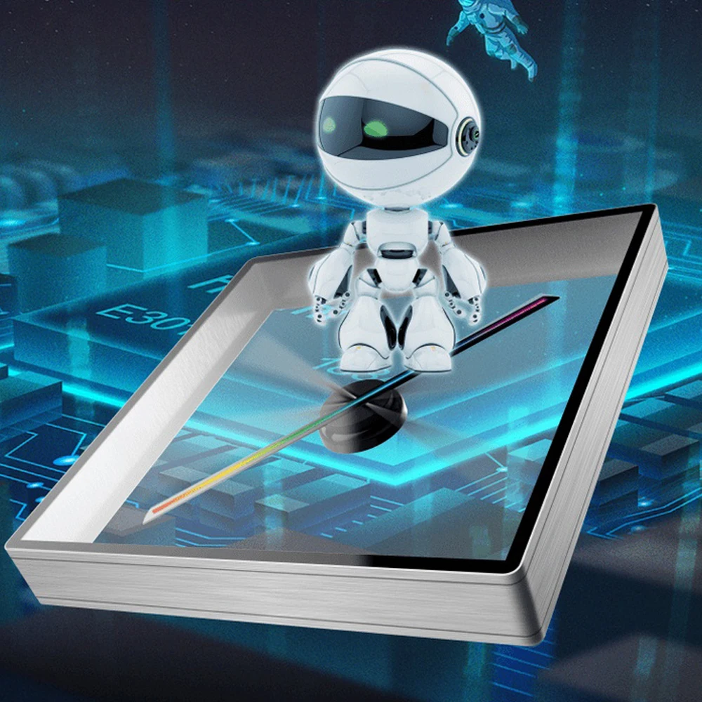 3D вентилятор голографическая проекция с высококачественным корпусом трехмерная