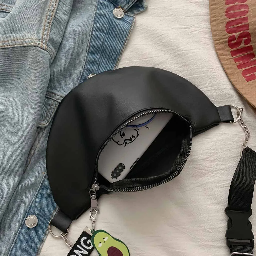 Поясная Сумка для женщин забавная Сумочка через плечо с подвеской из мультфильма