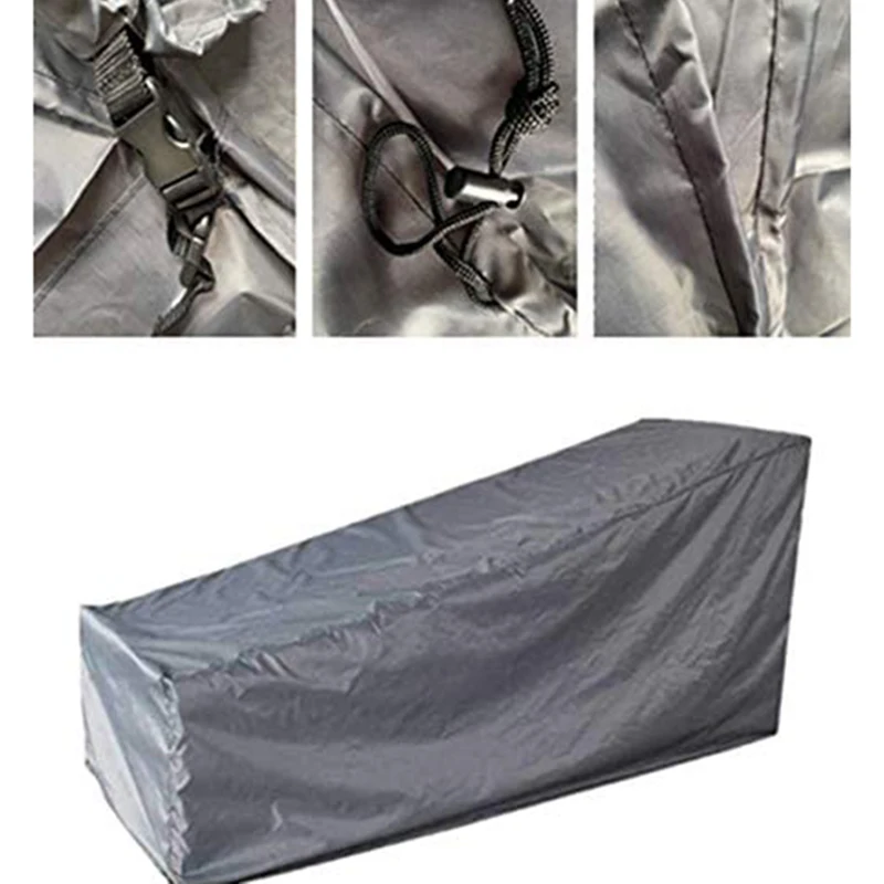 Наружная садовая Солнцезащитная Крышка для шезлонга крышка 210D Оксфорд