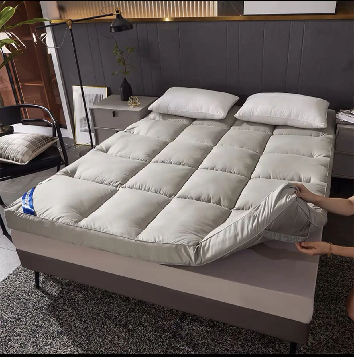 Матрас для отеля мягкий и удобный 10 см обивочный дома кровать 1 8 м матрас с