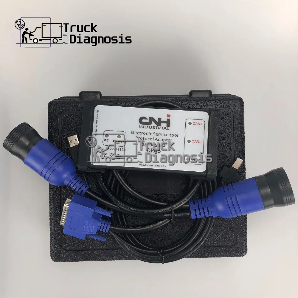 9,1 версия CNH Est диагностический Комплект New голландский чехол диагностический сканер инструмент dpa5 CNH est 380002884