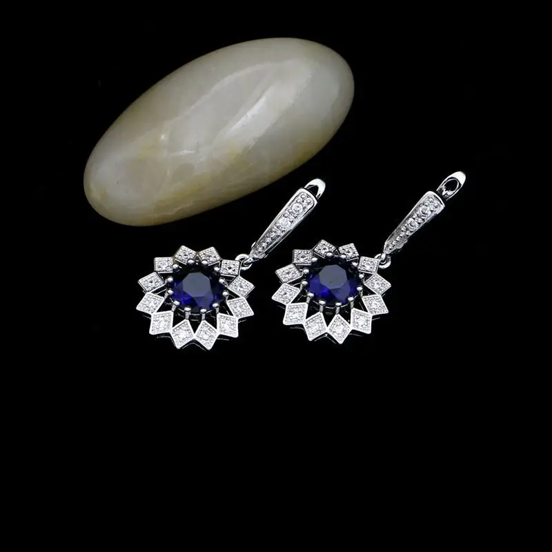 Комплект из колье и серёг с фианитом|Ювелирные наборы| |