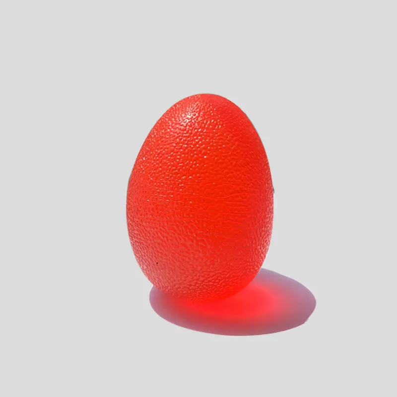 red-egg TPR мячик желатиновые шарики фитнес ручной массажный захват наручный палец Trainer тренажер для снятия стресса силовой шар - Цвет: red-egg