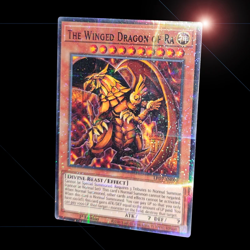 Югио! Флэш-карта сделай сам английская версия голубые глаза потрясающий дракон