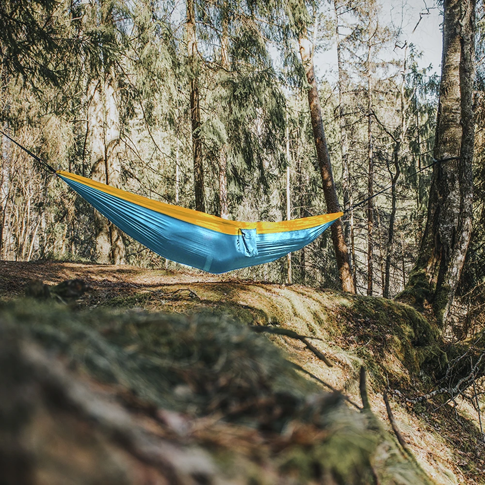 Нейлоновый гамак для взрослых кемпинг наружная альпинизма путешествия