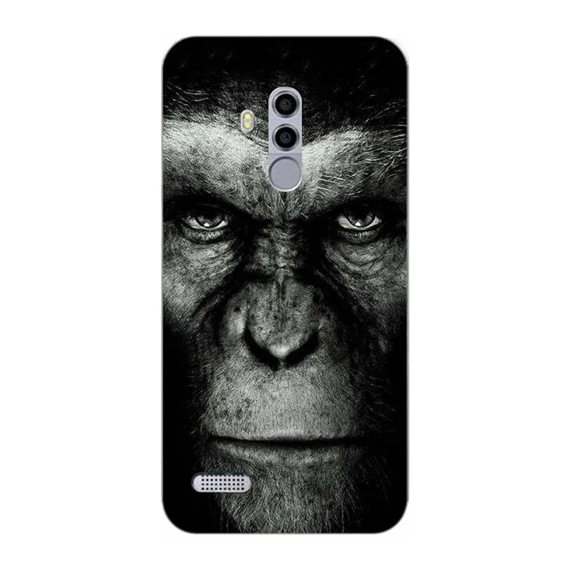 Мягкий чехол из ТПУ с принтом для Leagoo T8S оригинальные чехлы для телефона силиконовые чехлы цветок Para красочные Coque для Leagoo T8 S HD