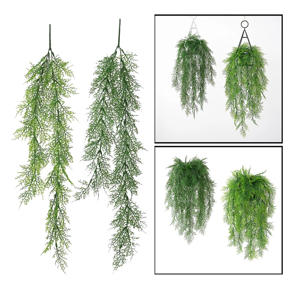 

Artificial Plant Vine Garland Greenery Wedding Backdrop Wall Panel Hanging Decor