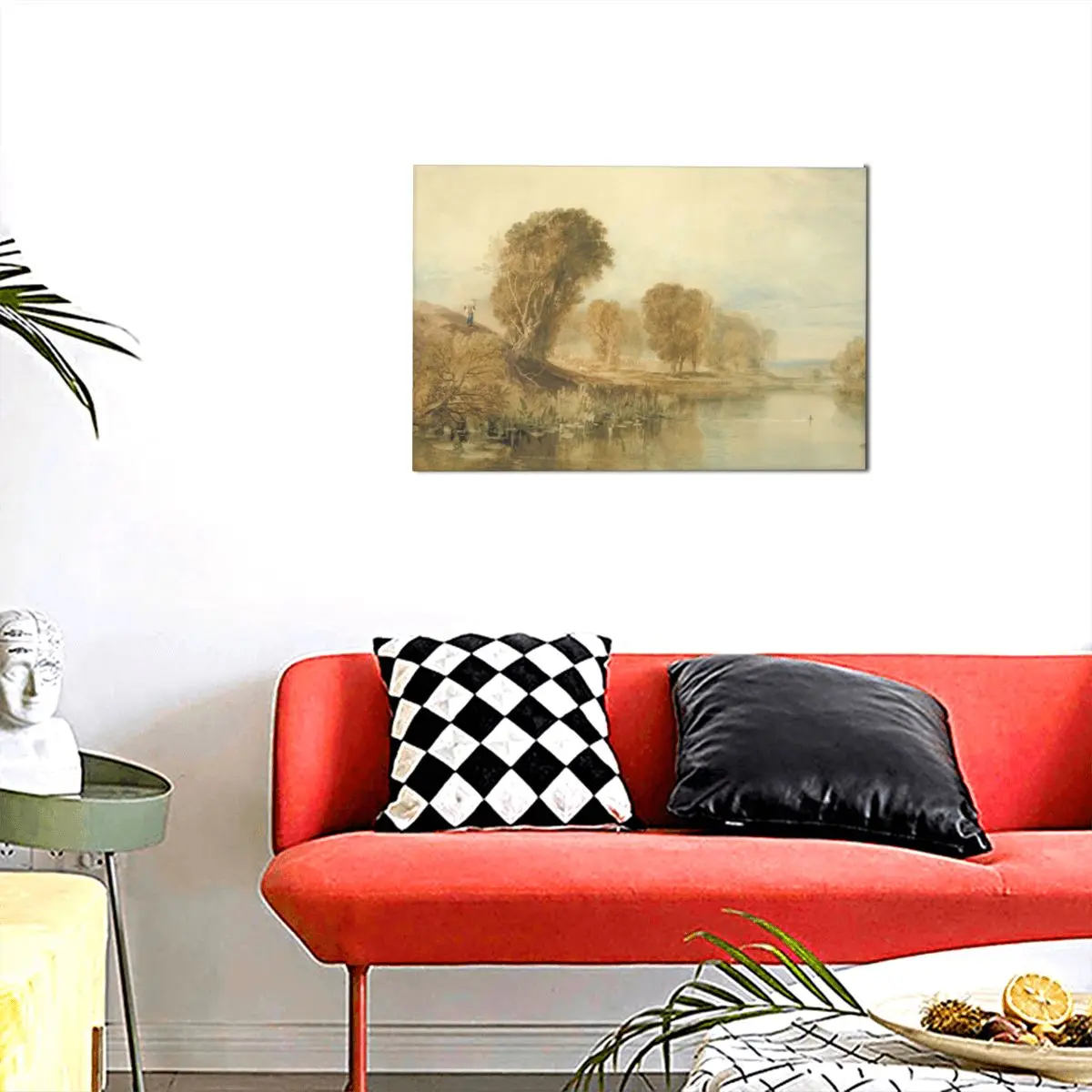 

William Turner Painting Canvas Bedroom Decoration Pictures New Romantic Room Decor