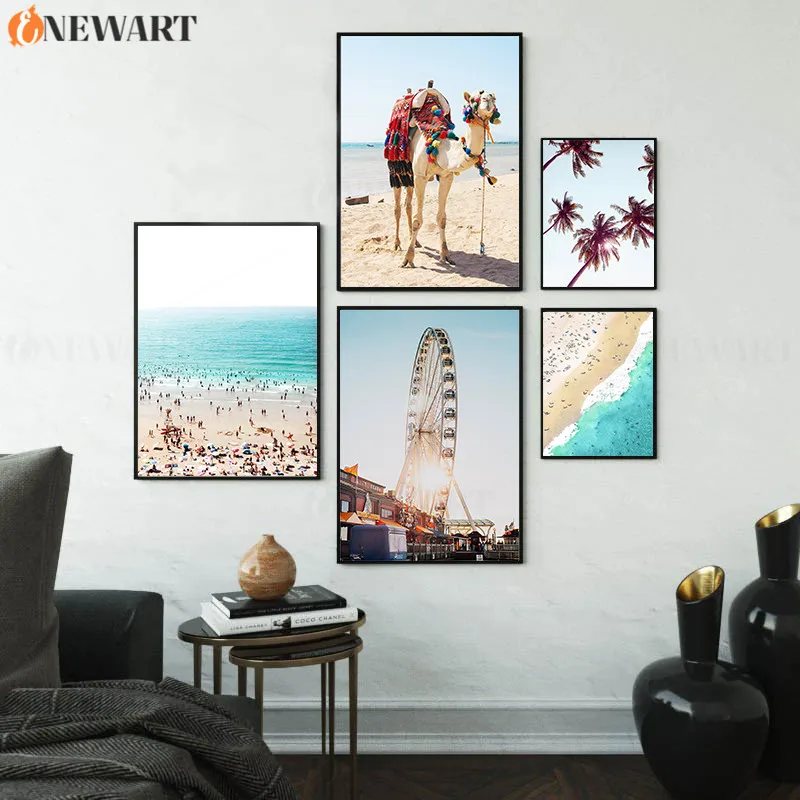 Верблюд картина постер на стену современный холст живопись Домашний Декор