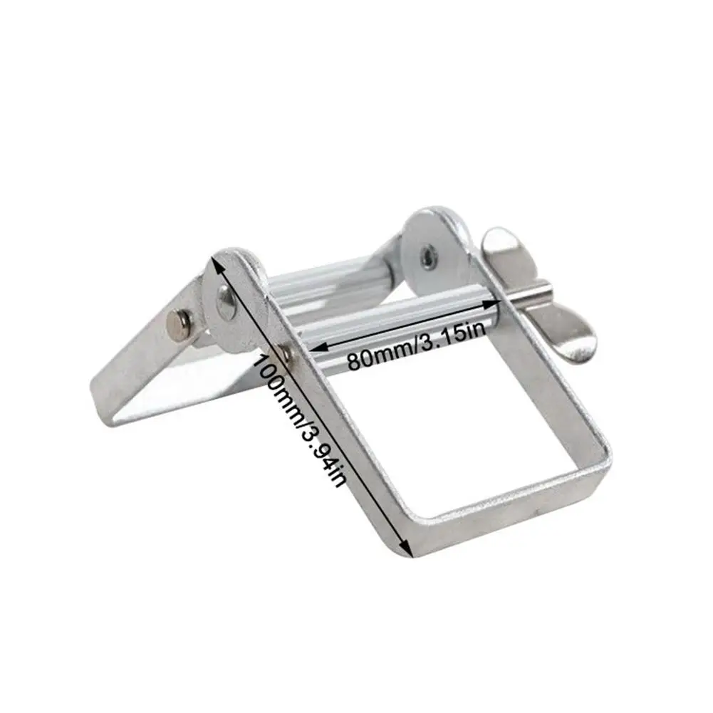 

1pcs Tube Squeezer Lazy Toothpaste Dispenser Metal Squeezing Tools Hair Color Dye Cosmetic Paint Squeezer Tube Wringer