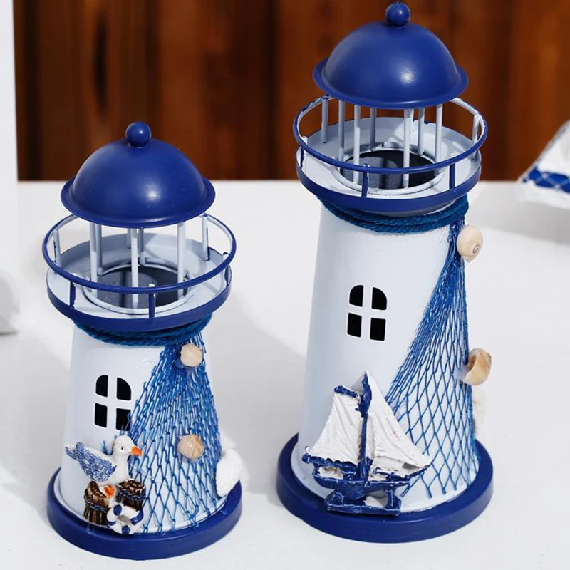 Светодиодный Рождественский Маяк Средиземноморский Ностальгический Железный