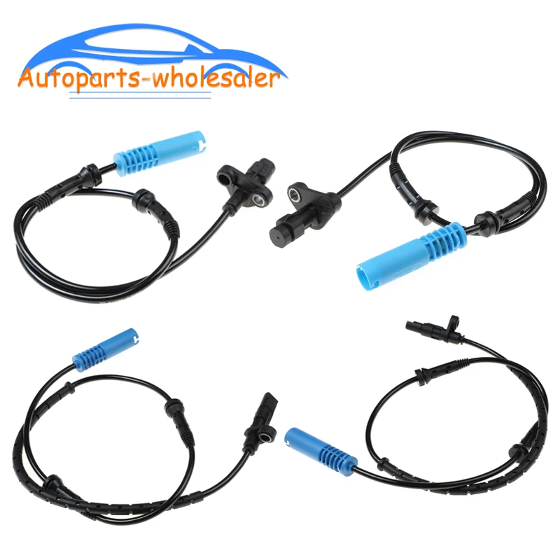 

Набор 34526756375 34526756376 передний, задний, левый, правый, ABS Датчик скорости колеса для BMW E39 525 528 540, автомобильные аксессуары