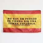 Флаг Испании, бордового Креста Сан-Андрес, испанский терикс, испанская армия, полиция, нет земли без испанской гравировки