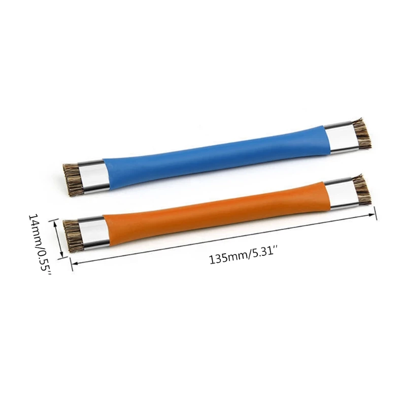 

ESD Safe Brush Double Head Anti-Static Motherboard Cleaning Brush for Mobile Phone IC Repair Soldering Tool