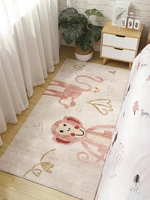 sleeping and sitting carpet bedroom nordic bedside simple custom room thickened modern home cute girl floor mat