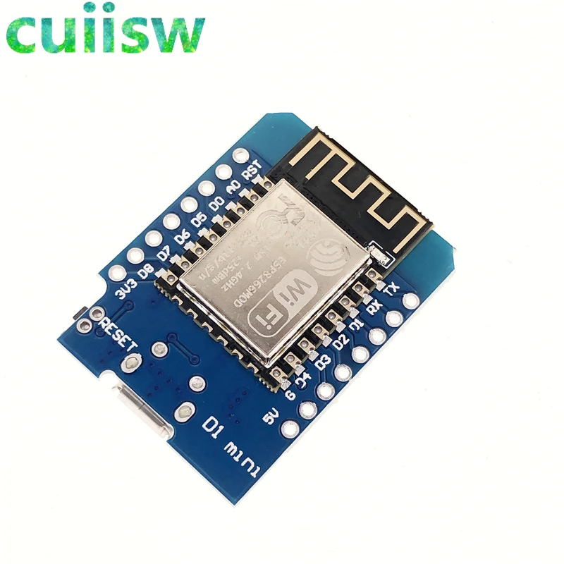 5 шт. D1 mini - Mini NodeMcu 4 м байт Lua WIFI Интернет для вещей макетная плата на базе ESP8266 от WeMos