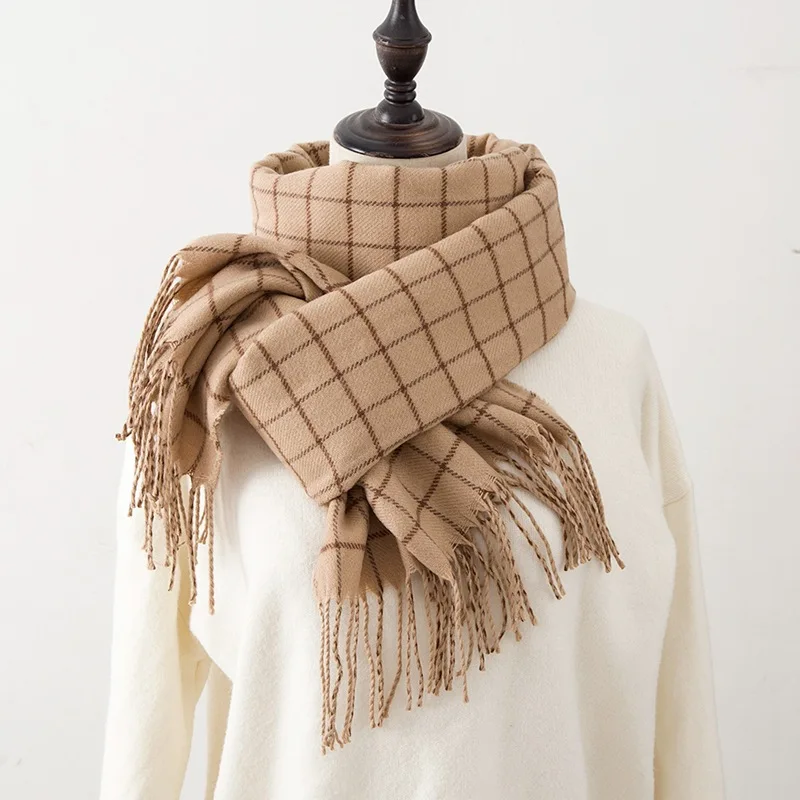 

Зимний шарф tessel, мягкие теплые шарфы из пашмины, Женская шаль, шарфы, шарфы, зимние женские шарфы