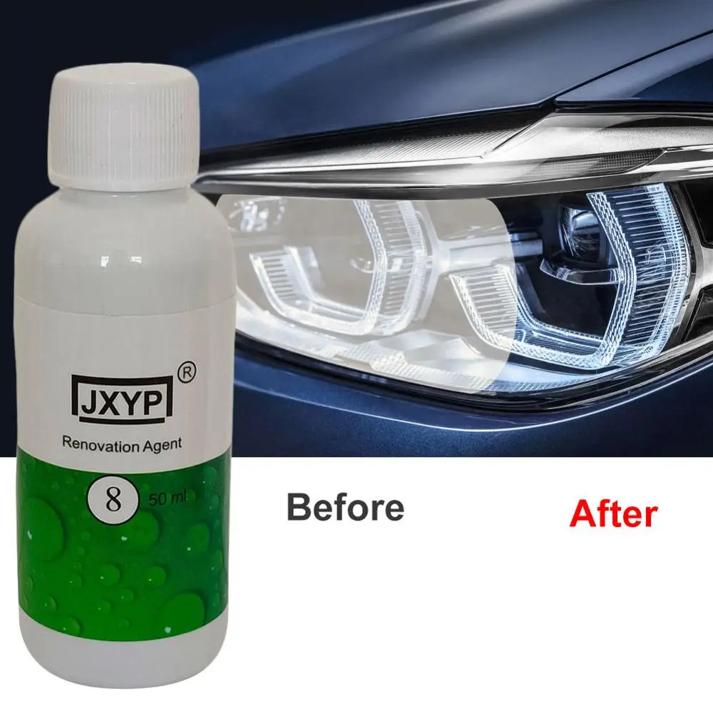 

20ml/50ml Car Headlight Repair Coating Solution Repair Kit Headlight Polish Scratch Renovation Agent Polishing Coat Car Styling