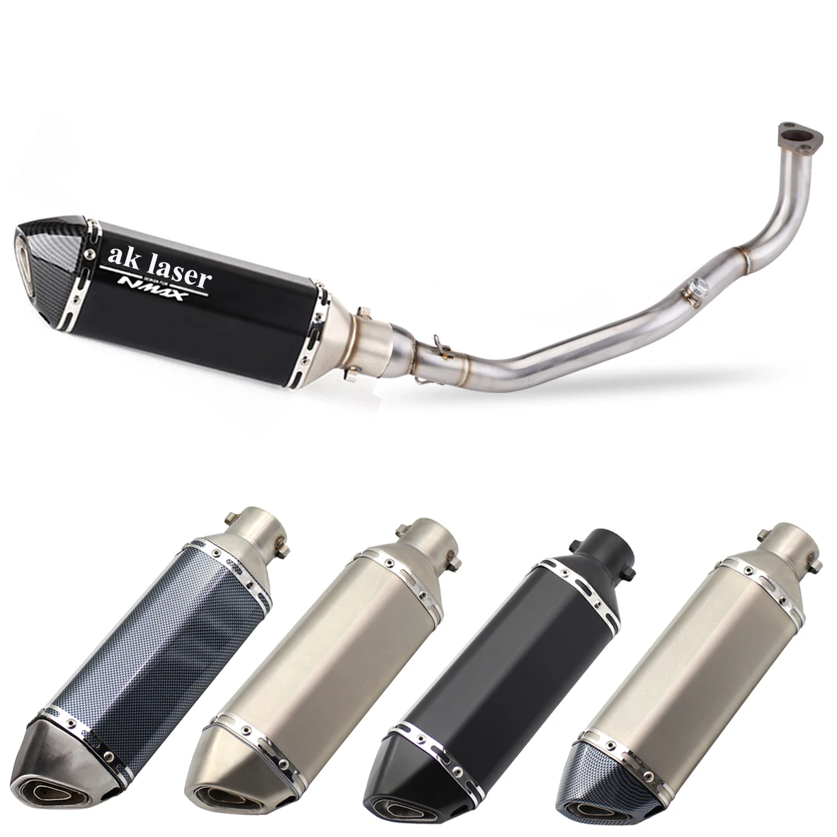 Выхлопной глушитель для мотоцикла выхлопной Yamaha NMAX 125 155 NMAX125 NMAX155 2020 2021 |